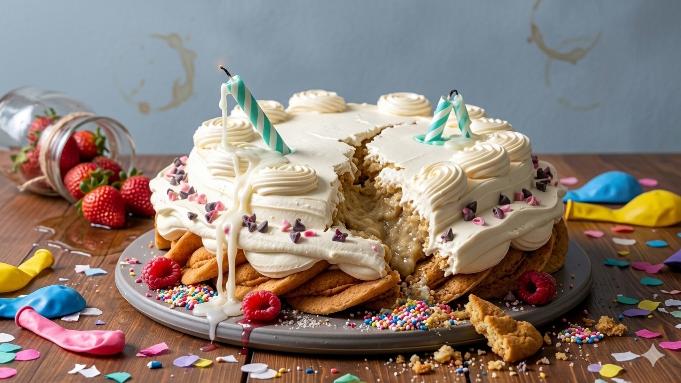 Le gâteau d’anniversaire